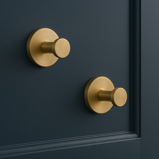 Vernik Brass Bathroom Hook