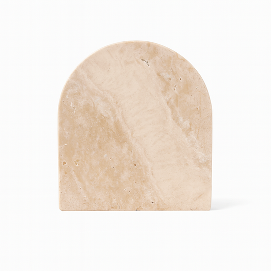 Summa - Arch Marble Travertine Coaster