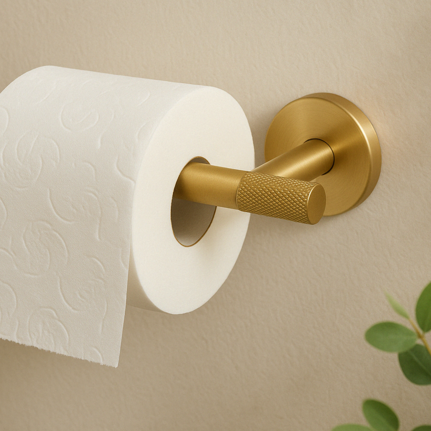 Boorz Brass Toilet Roll Holder