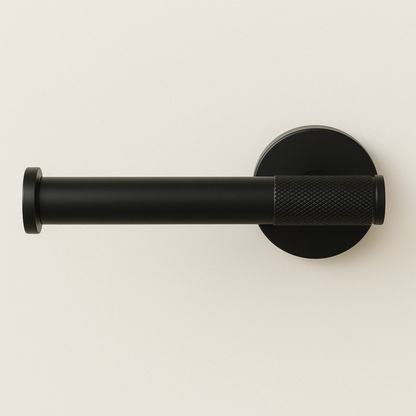 Boorz Black Toilet Roll Holder