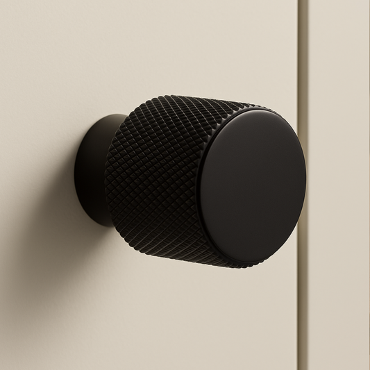 Divine Touch Black  Furniture Knob